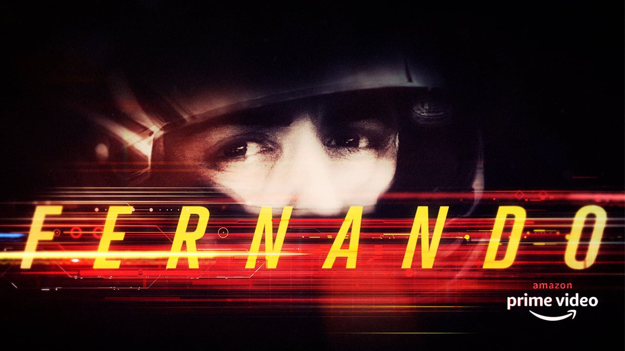 Fernando Alonso in the official Fernando Amazon Prime Video trailer artwork