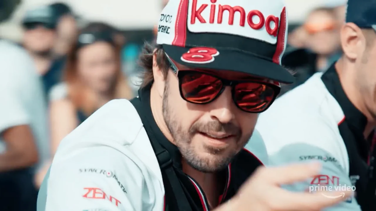 Fernando Alonso — a frame from Fernando.