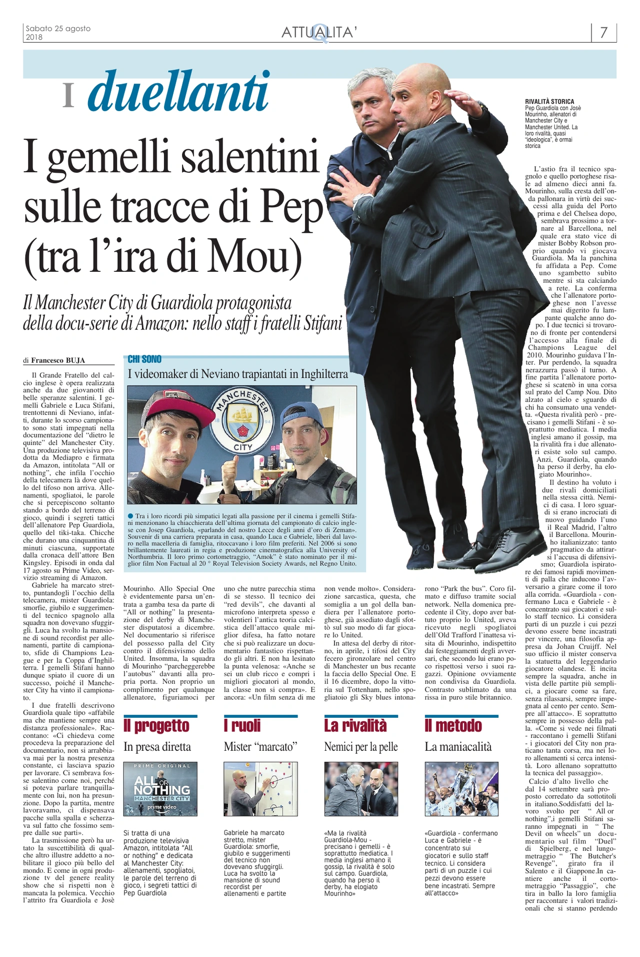 Quotidiano · 7 · 25 August 2018