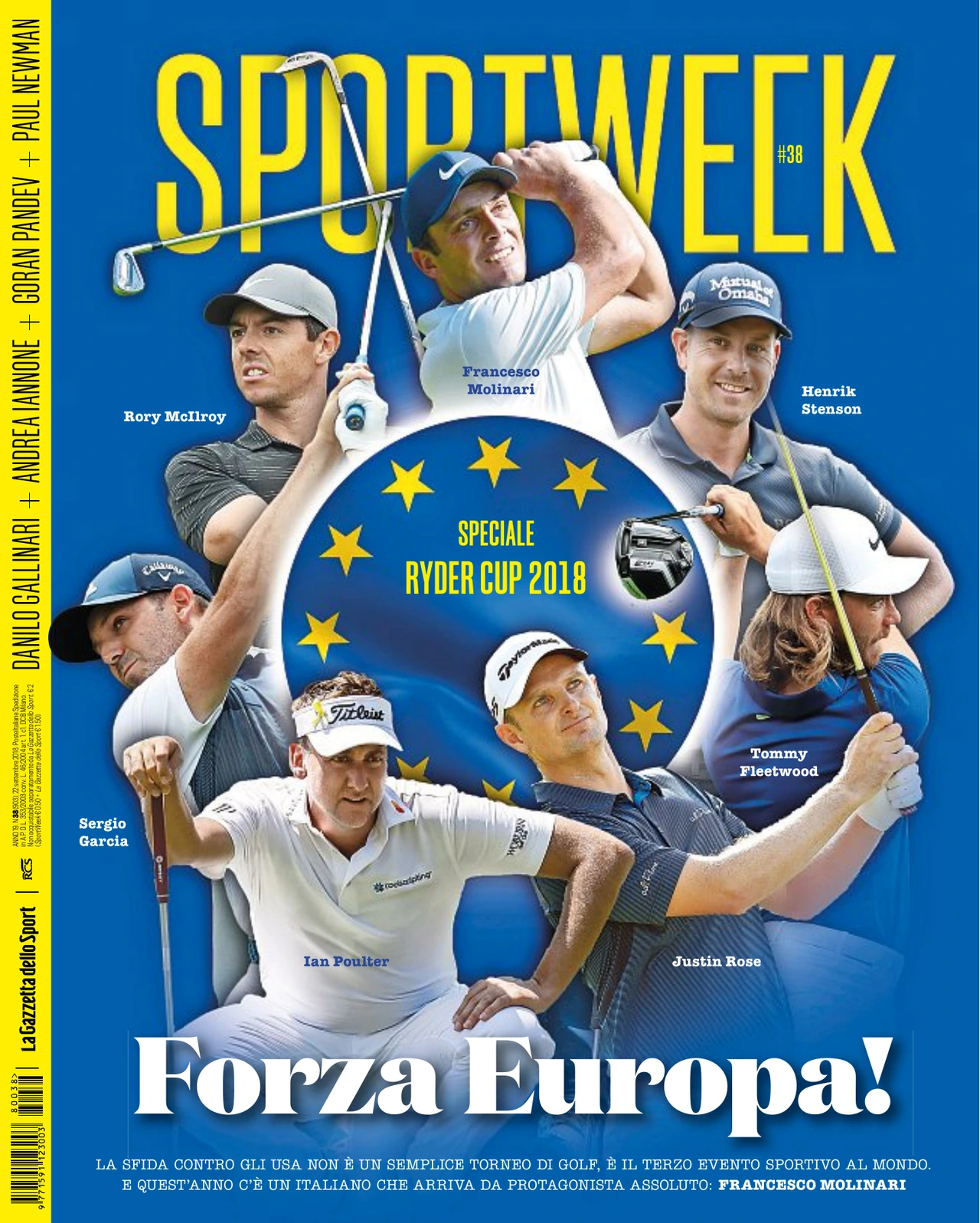 Magazine cover · SportWeek · issue 38 (903)