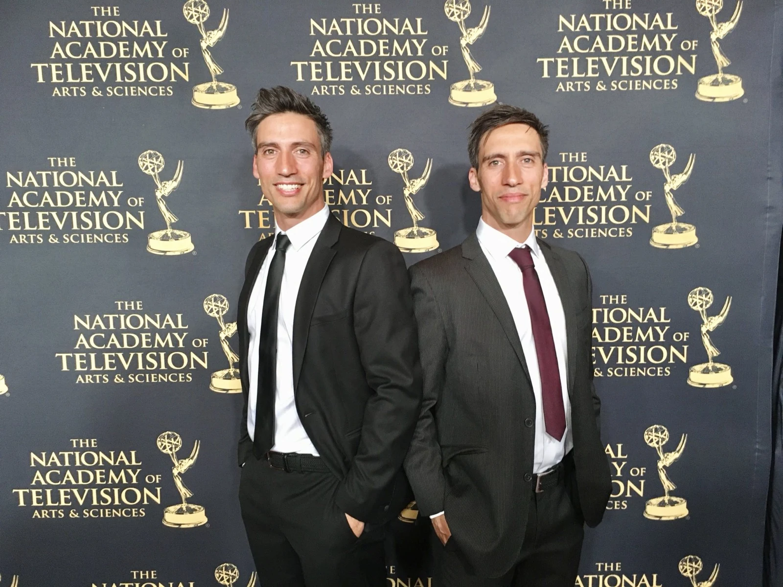 Luca and Gabriele Stifani at the National Academy of Television Arts and Sciences